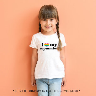 Retro I hou van mijn moeders Queer Moms Rainbow