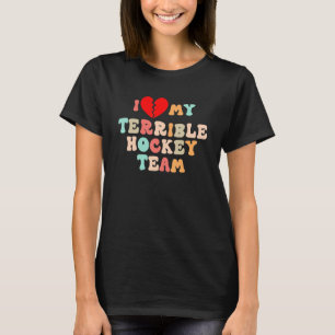Retro I hou van mijn verschrikkelijke hartslag Bre T-shirt