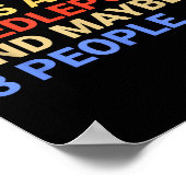 Retro I Like Dogs And Needleint Lover Funny  Poster (Hoek)