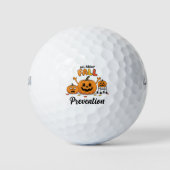 Retro I Love Herfst Prevention Herfst Beroepsmatig Golfballen (Voorkant)