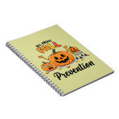 Retro I Love Herfst Prevention Herfst Beroepsmatig Notitieboek (Rechterzijde)