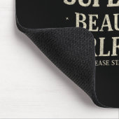 Retro I Love My Super Hot Beautiful Girlfriend Val Muismat (Hoek)