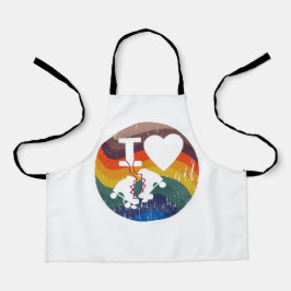 Retro I love Roller Skered look Schort