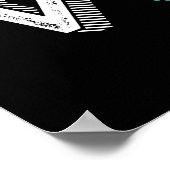  Retro I Love Soccer Player Coach Sport Fan Poster (Hoek)