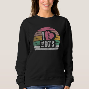 Retro I Love The 80's 80's 90's Kleding Trui