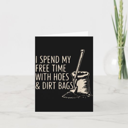 Retro I Spend My Time With Cute Ss Cute Sss And Di Kaart (Voorkant)