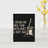 Retro I Spend My Time With Cute Ss Cute Sss And Di Kaart (Gele Bloem)