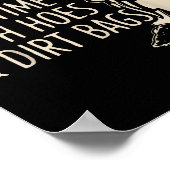 Retro I Spend My Time With Cute Ss Cute Sss And Di Poster (Hoek)