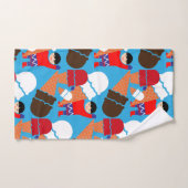 Retro Ice Cream Art Bad Handdoek (Handdoek)