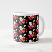  Retro Ice Cream Art Grote Koffiekop (Voorkant rechts)