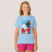 Retro Ice Cream Art T-shirt (Voorkant volledig)
