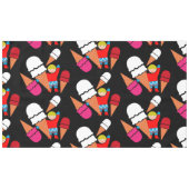  Retro Ice Cream Art Tafelkleed (Voorkant (Horizontaal))