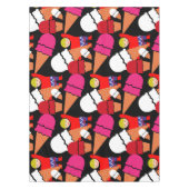 Retro Ice Cream Art Tafelkleed (Voorkant)