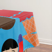 Retro Ice Cream Art Tafelkleed (Voorbeeld)