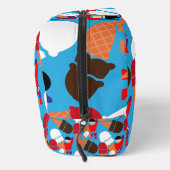 Retro Ice Cream Art Toilettasje (Rechts)