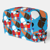 Retro Ice Cream Art Toilettasje (Rechterhoek)