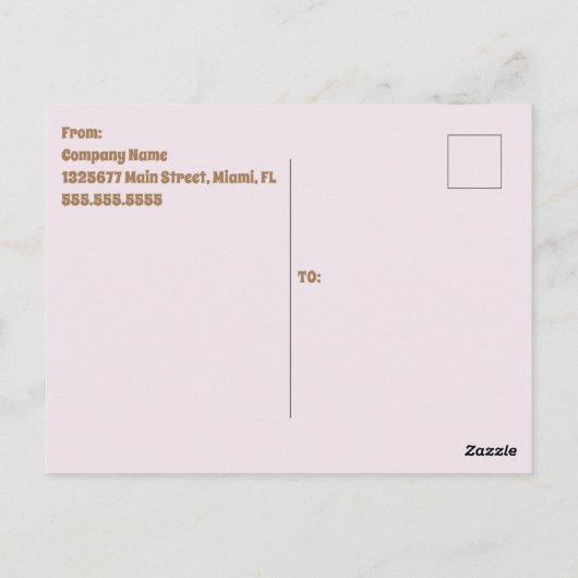 Retro Ice Cream Cone Social Flyer-uitnodiging Briefkaart (Achterkant)