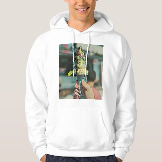 Retro ice cream popsicle hoodie (Voorkant)