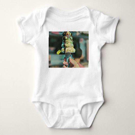 Retro ice cream popsicle romper (Voorkant)