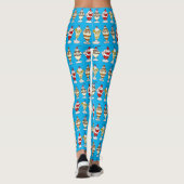 Retro Ice Cream Sundaes Leggings (Achterkant)