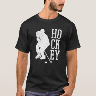 Retro Ice Hockey Player Expert Coach Sportgrafiek T-shirt