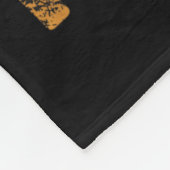 retro-id liever rijdend paard fleece deken (Hoek)