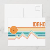 Retro Idaho Boise Nampa Souvenir  buitenshuis Briefkaart (Voorkant / Achterkant)