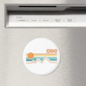 Retro Idaho Boise Nampa Souvenir  buitenshuis Magneet (Insitu (Vaatwasser))