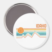 Retro Idaho Boise Nampa Souvenir  buitenshuis Magneet (Voorkant / Achterkant)
