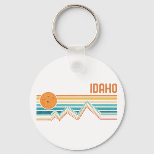 Retro Idaho Boise Nampa Souvenir buitenshuis Sleutelhanger
