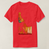 Retro  Idaho T-shirt (Design voorkant)