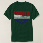 Retro  Idaho USA TShirt (Design voorkant)