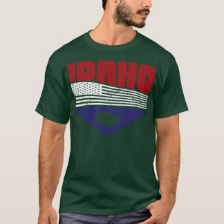 Retro  Idaho USA TShirt