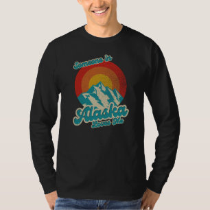 Retro  Iemand in Alaska houdt van me 70s AK T-shirt