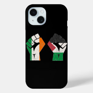 Retro Ierland Palestine Solidariteit Eerste Revolu iPhone 15 Case