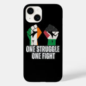 Retro Ierland Palestine Solidariteit Eerste Revolu Case-Mate iPhone Case (Achterkant)