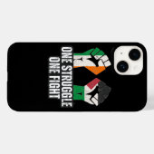Retro Ierland Palestine Solidariteit Eerste Revolu Case-Mate iPhone Case (Achterkant (horizontaal))