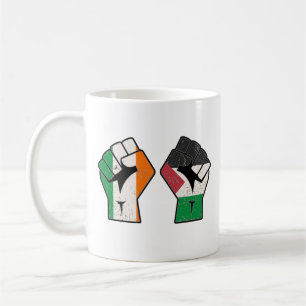 Retro Ierland Palestine Solidariteit Eerste Revolu Koffiemok