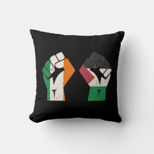 Retro Ierland Palestine Solidariteit Eerste Revolu Kussen