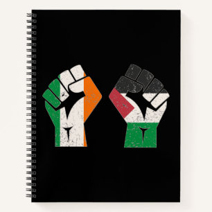 Retro Ierland Palestine Solidariteit Eerste Revolu Notitieboek