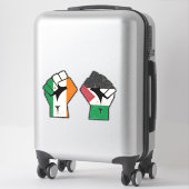 Retro Ierland Palestine Solidariteit Eerste Revolu Sticker (Koffer)