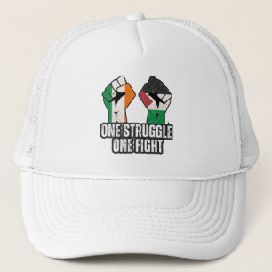 Retro Ierland Palestine Solidariteit Eerste Revolu Trucker Pet
