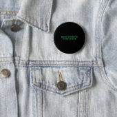 Retro Iers afscheid enthousiasteling grappige st p Ronde Button 5,7 Cm (In situ)