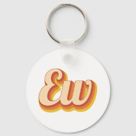 Retro Ieuw Sleutelhanger