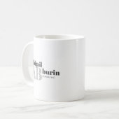 Retro IG Facebook Youtube | QR-code sociale media Koffiemok (Voorkant links)