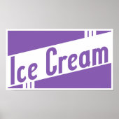 retro-ijs poster (Voorkant)