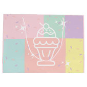 Retro Ijs Sundae Cadeautas (Achterkant)