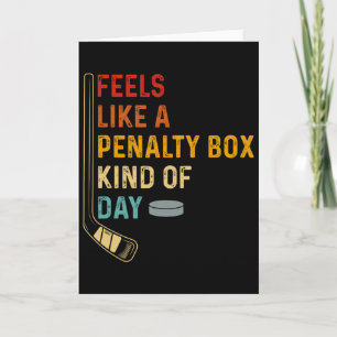 Retro ijshockeyshirt vintage sportfans grappig str kaart