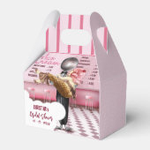 Retro-ijsjes scheppen Vrijgezellenfeest op Bedankdoosjes (Achterkant)