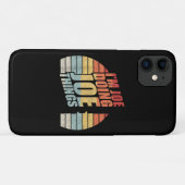  Retro Ik ben Joe Doing Joe Things Case-Mate iPhone Case (Achterkant (horizontaal))